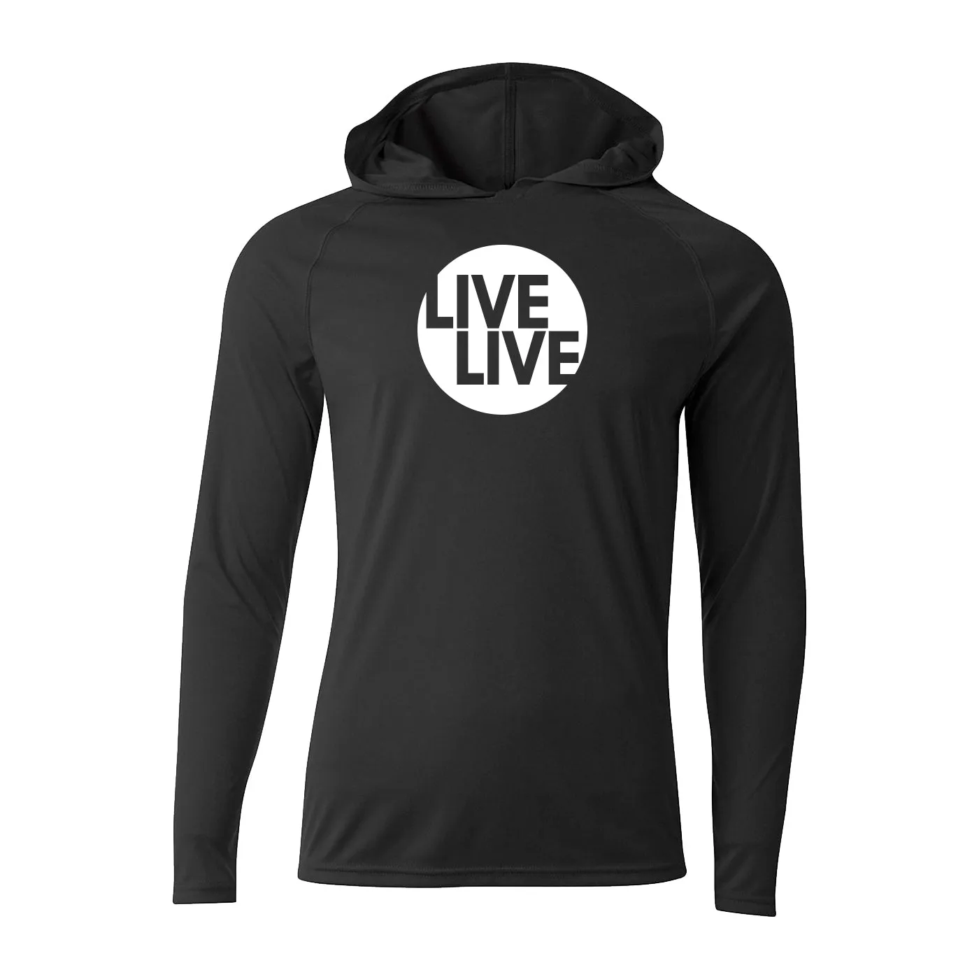 #LIVELIVE Performance Long Sleeve Hoodie