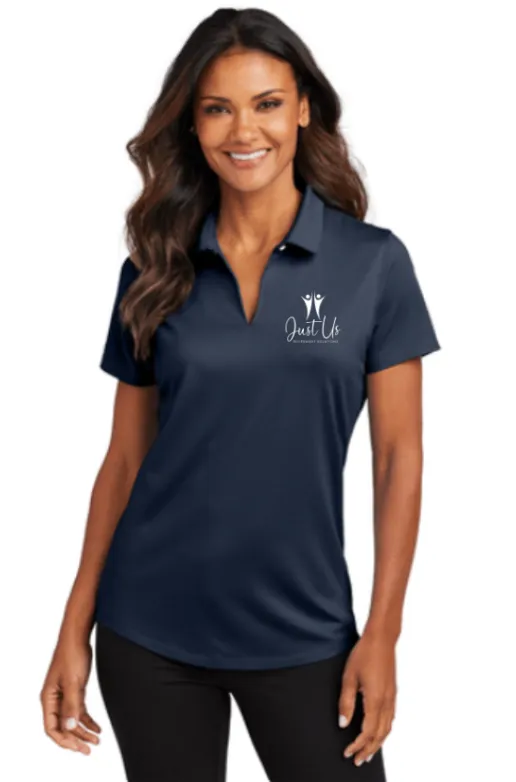 LK683-Port Authority City Stretch Flat Knit Polo