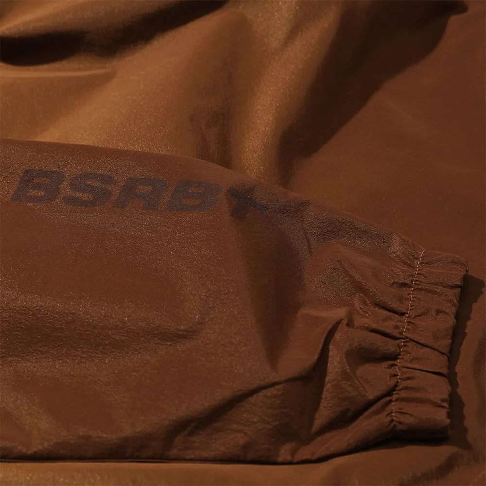 LR HOODED JACKET BROWN