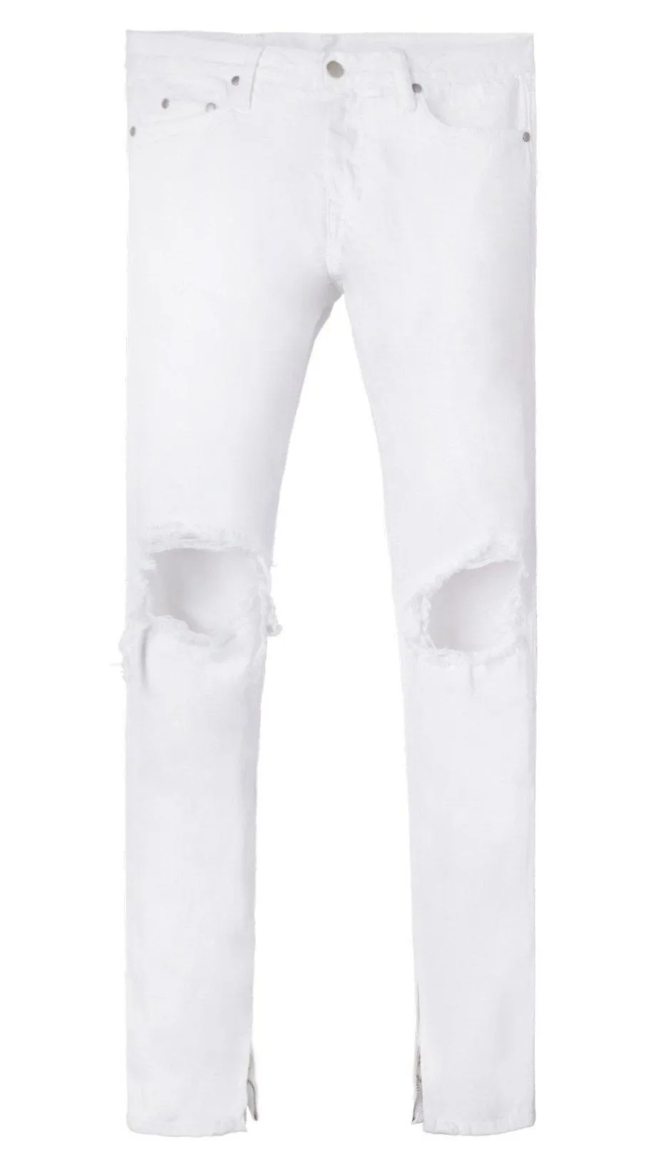 M1 Stretch Denim - White