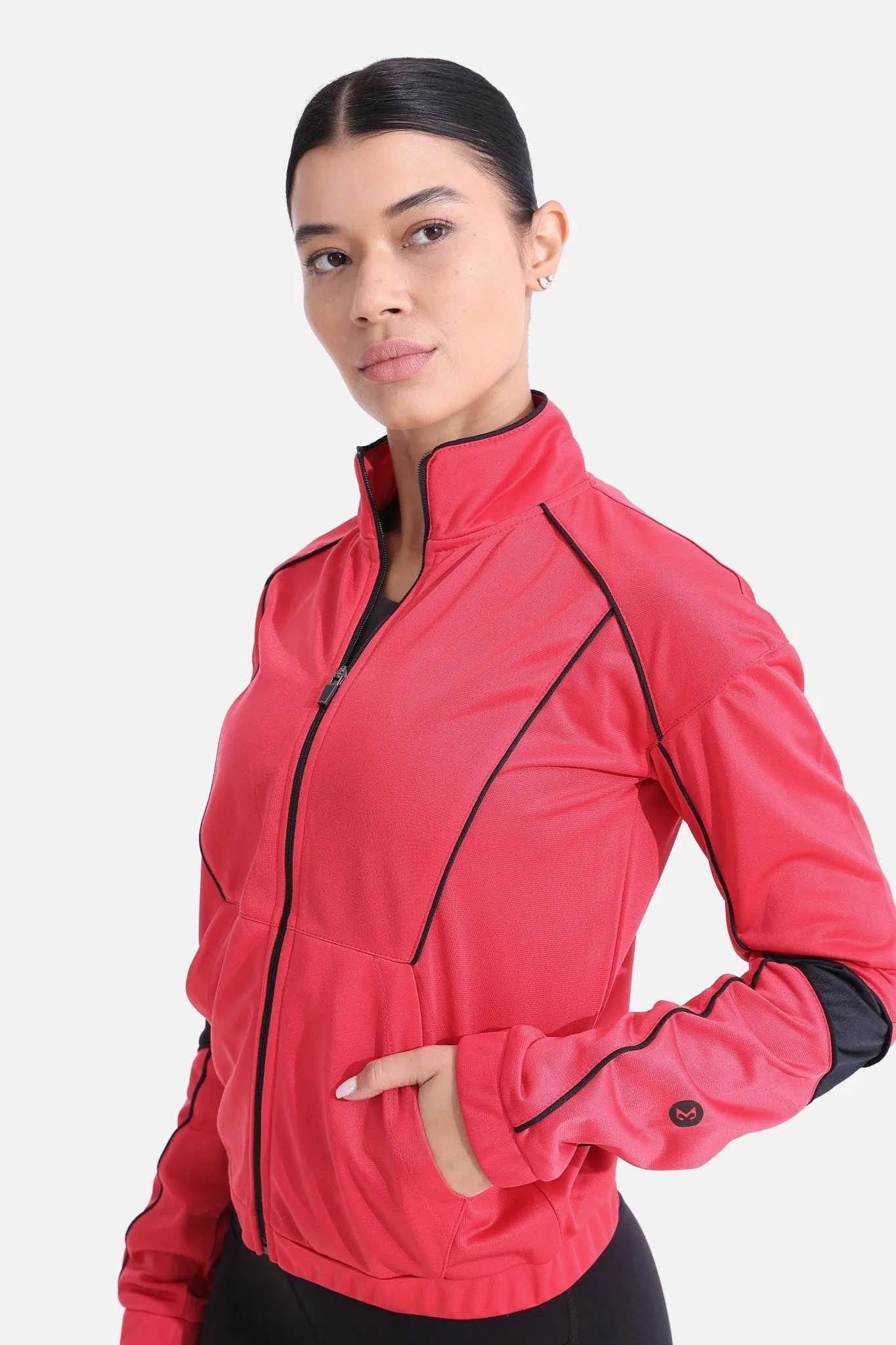 Magenta Tracksuit Jacket