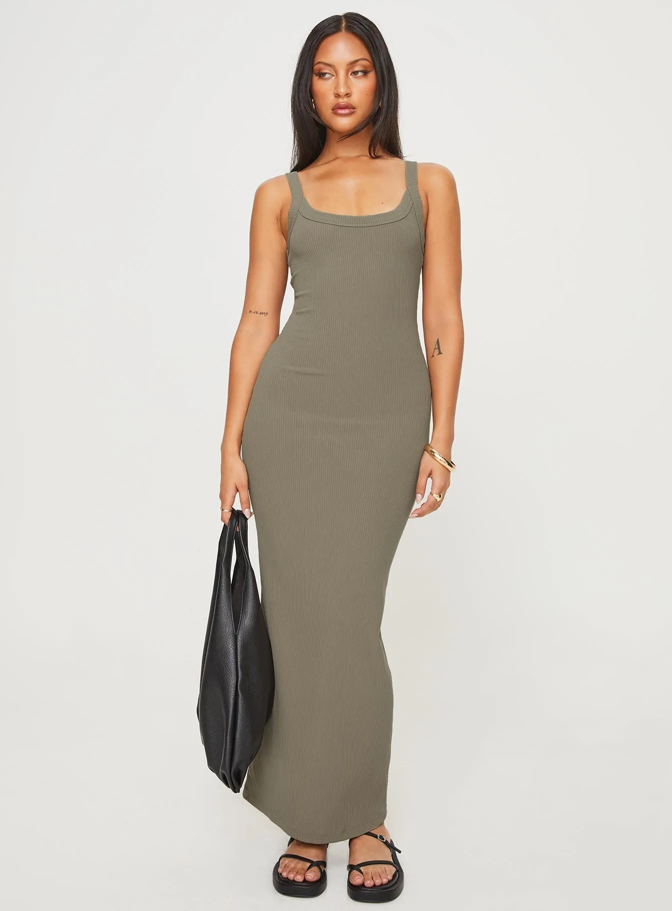 Montwood Maxi Dress Beige