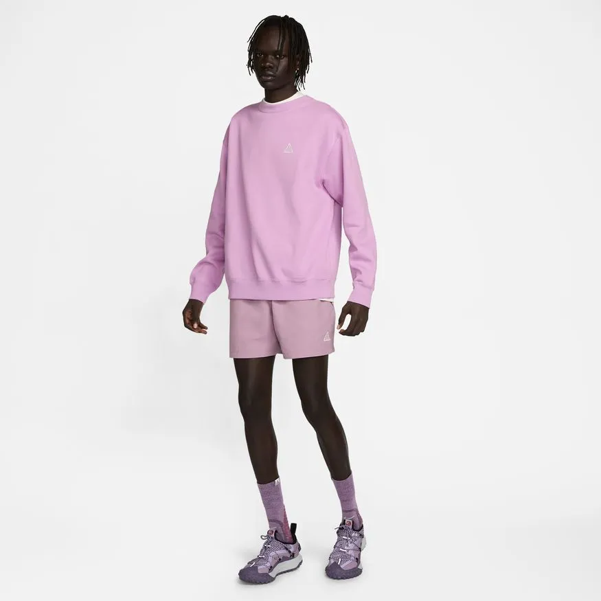 Nike ACG Therma-FIT Crewneck Fleece - Rush Fuchsia / Summit White