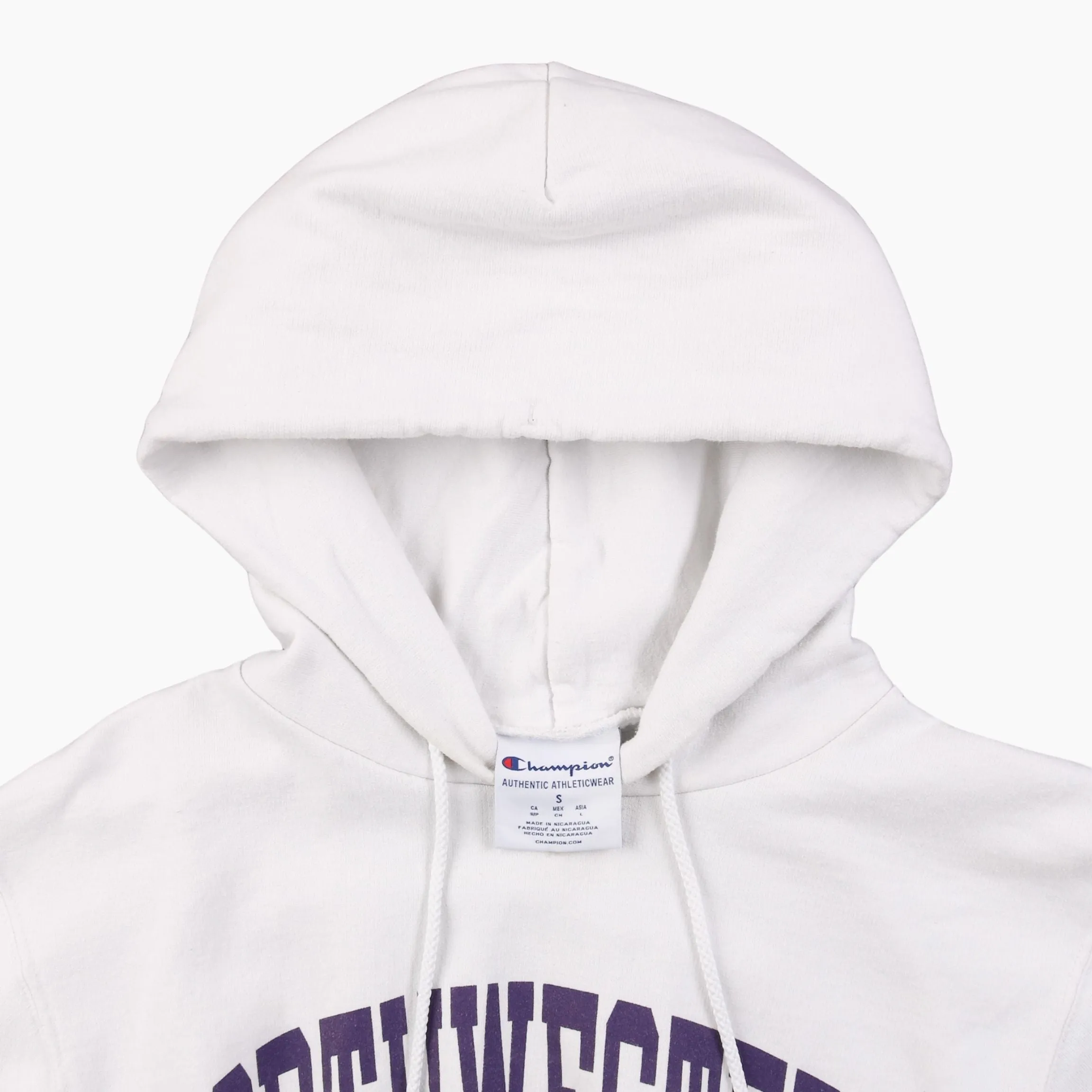 'North Western' Champion Hooded Sweatshirt