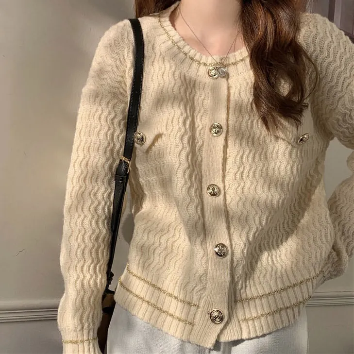 Old Money Aesthetic Cardigan