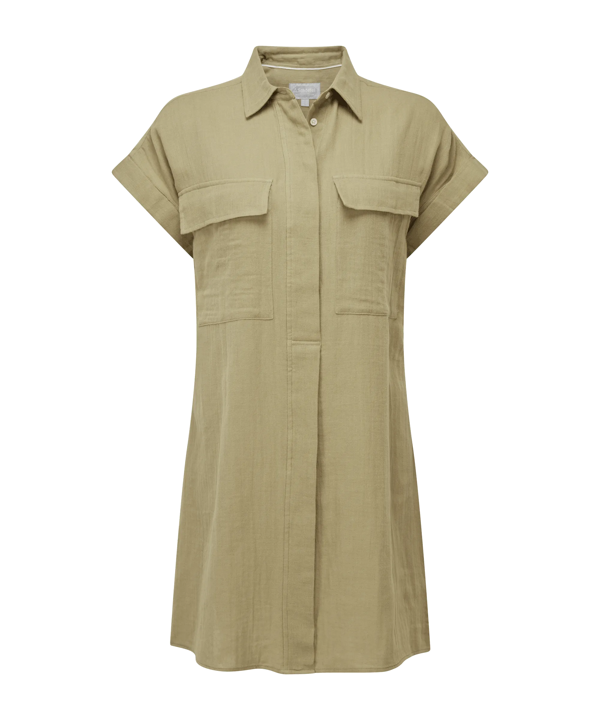 Olive Dress - Light Khaki Green