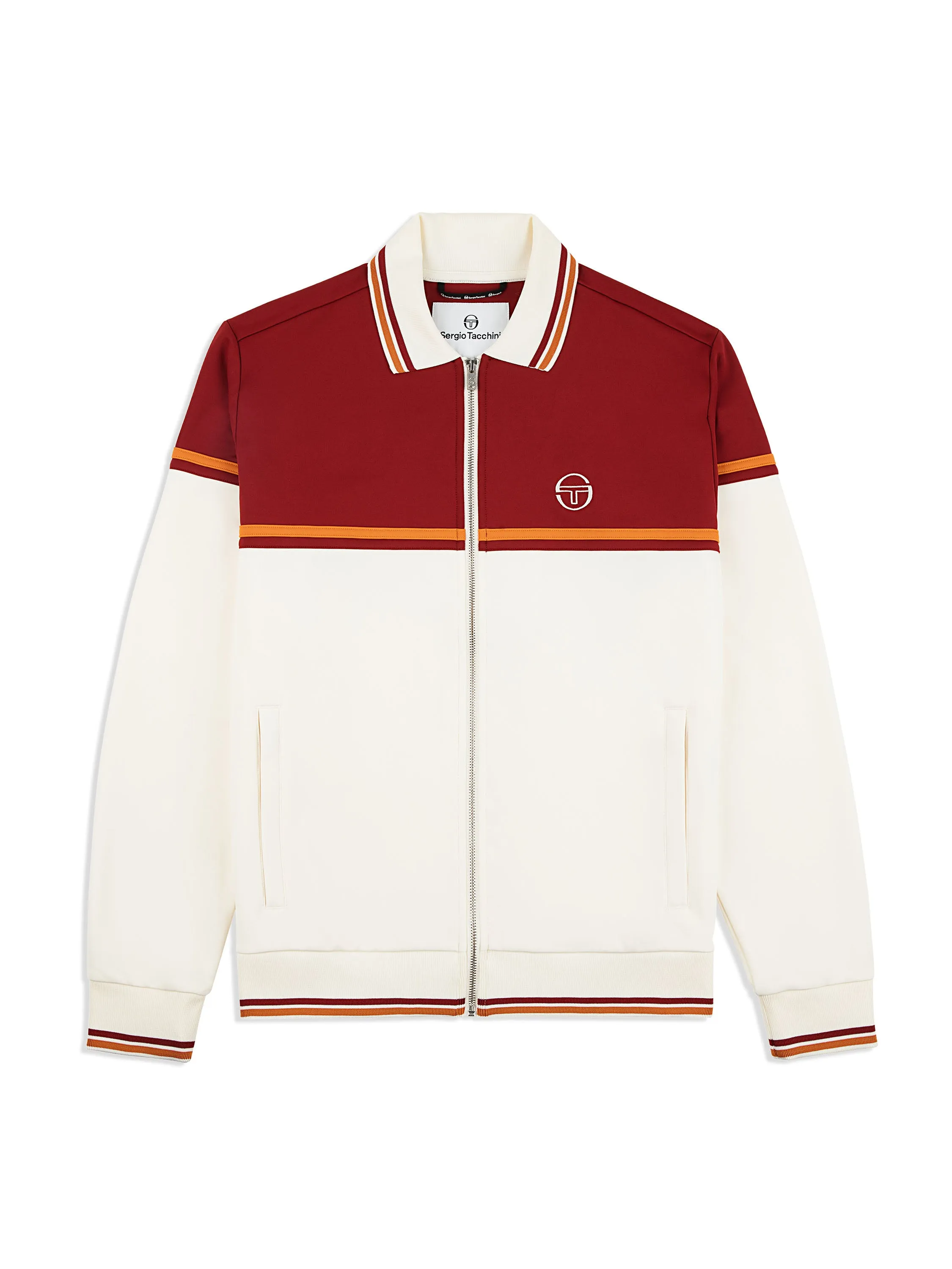 Olmi Track Jacket- Sun Dried Tomato