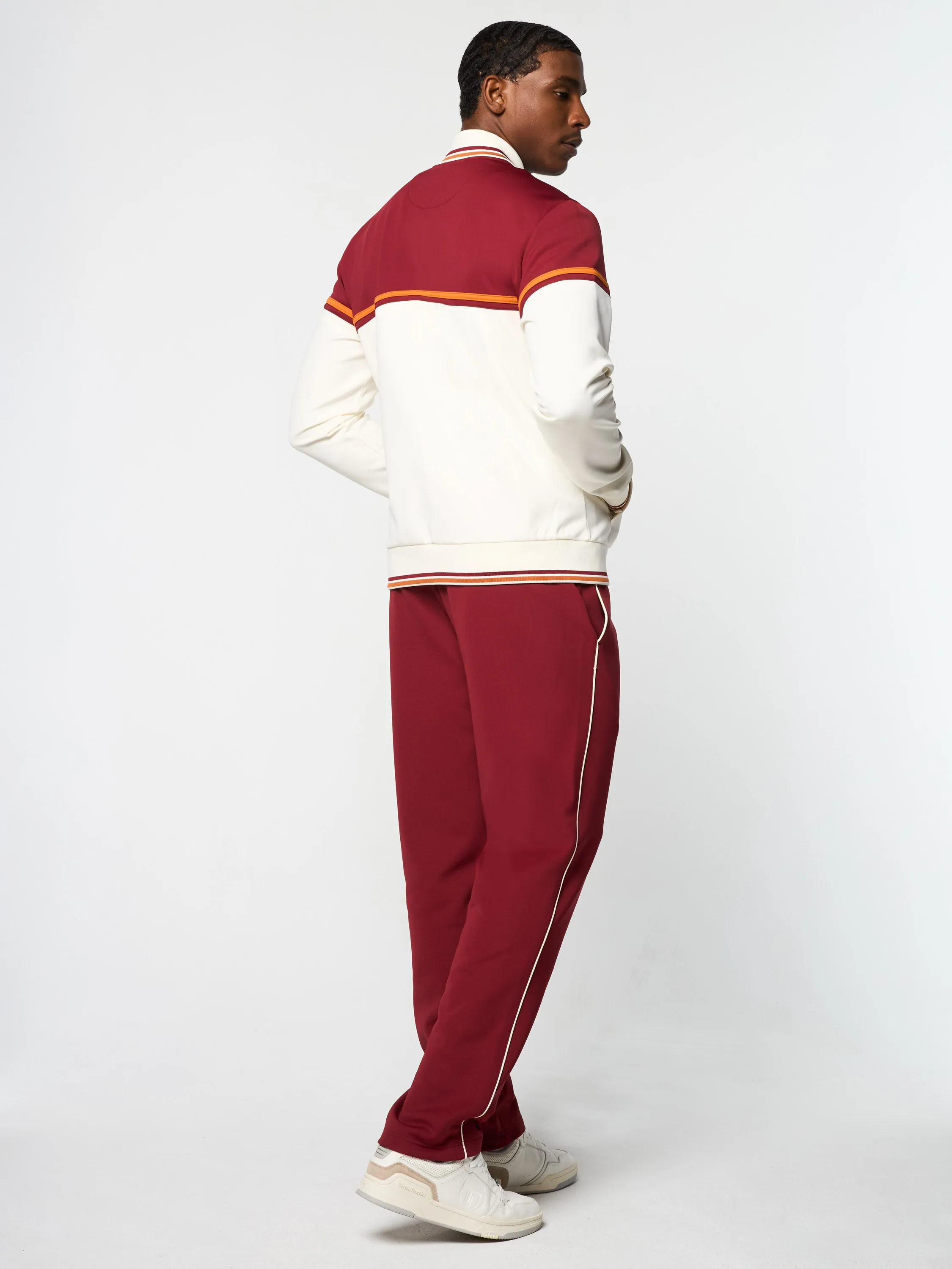 Olmi Track Jacket- Sun Dried Tomato