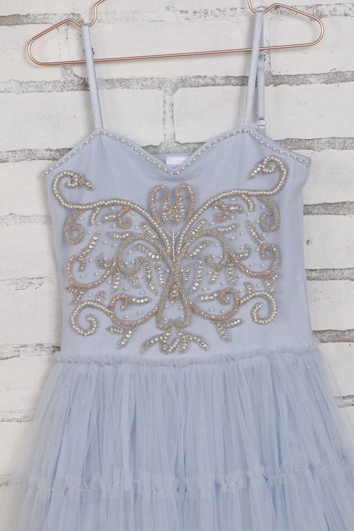 Ooh La La Couture Girls Sky Blue Calliope Long Dress