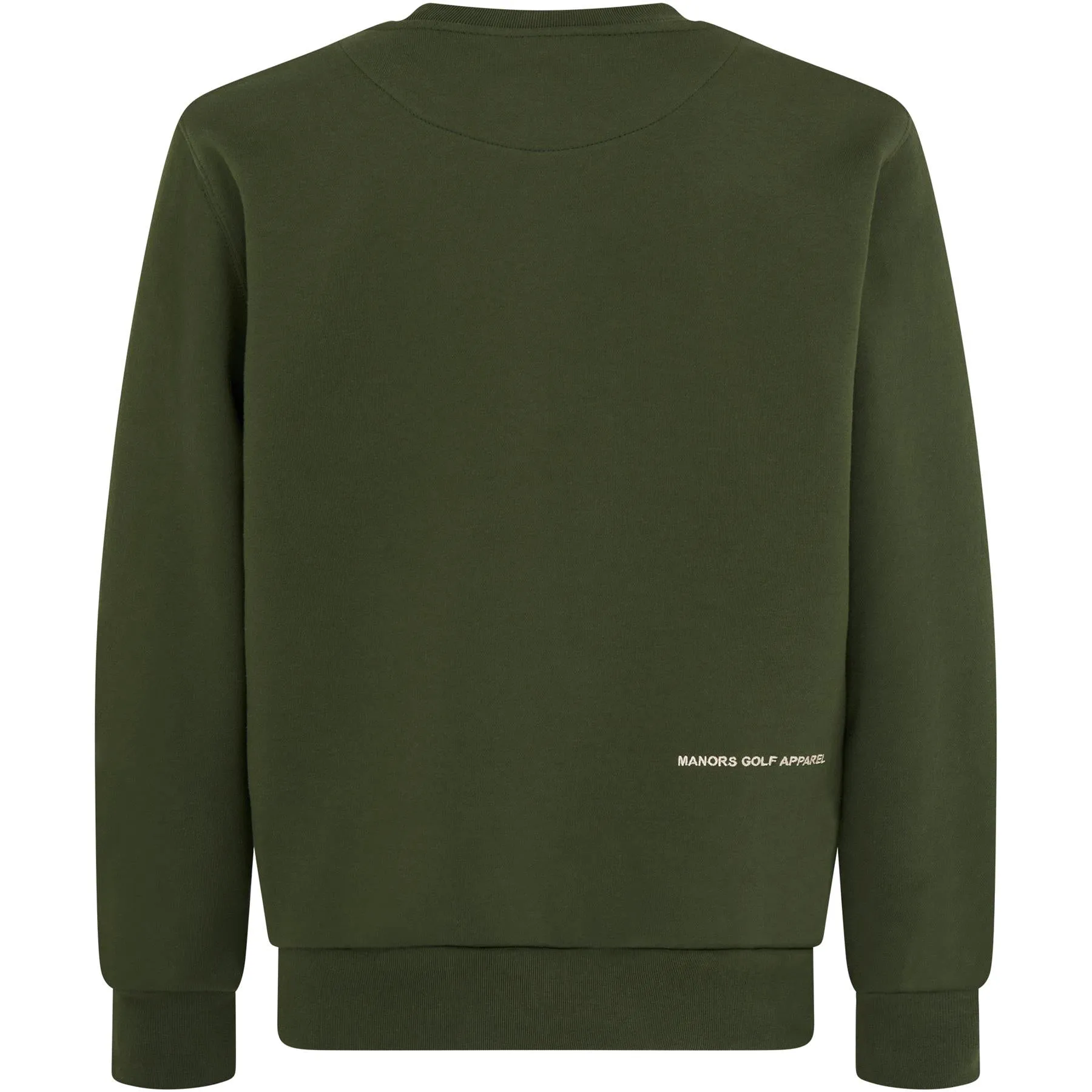 Organic Cotton Course Pullover Sweatshirt Green - 2024