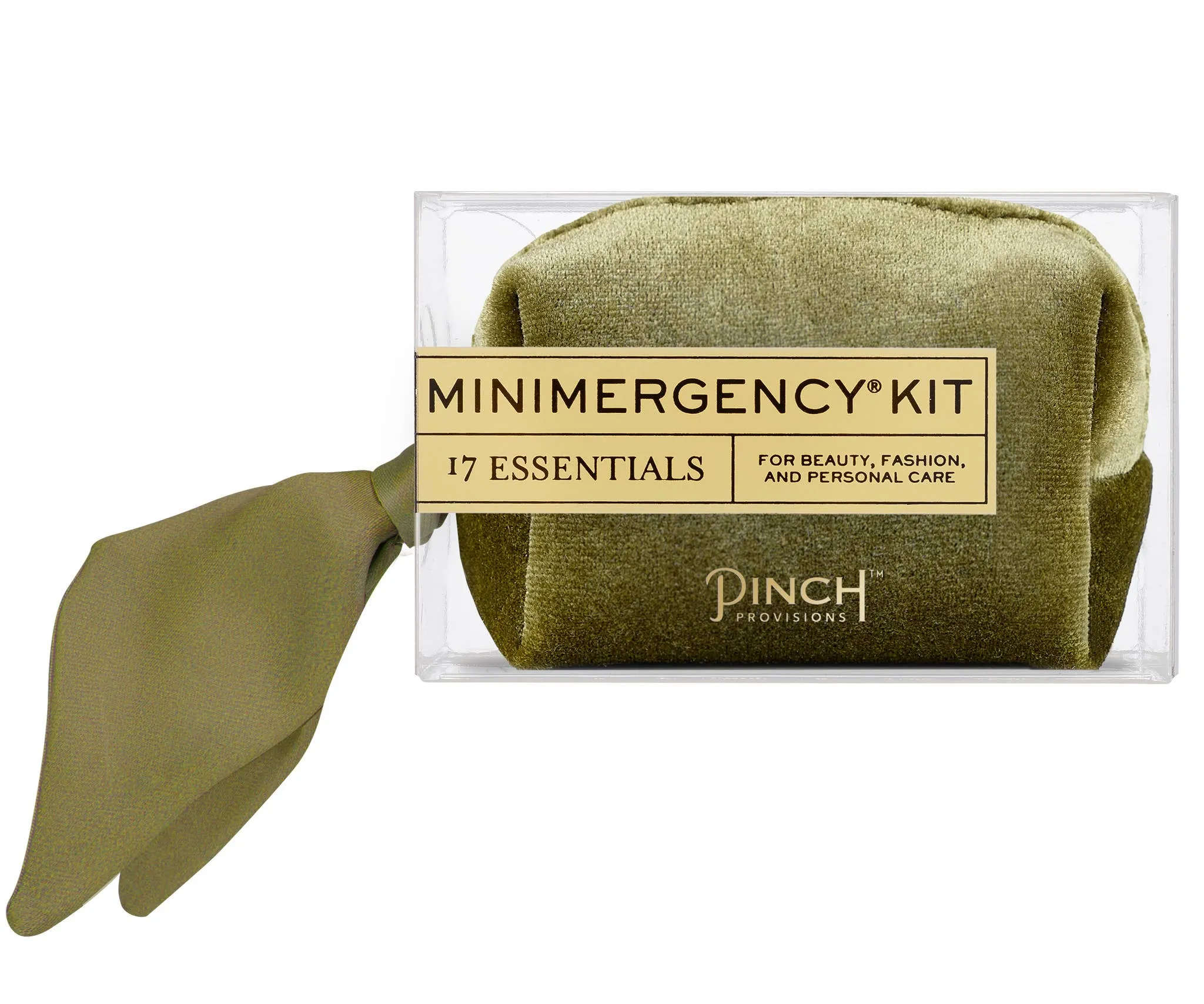 Pinch Provisions Velvet Scarf Minimergency Kits: Blush