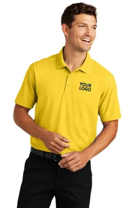 Port Authority Dry Zone Customized Grid Polos, Yellow