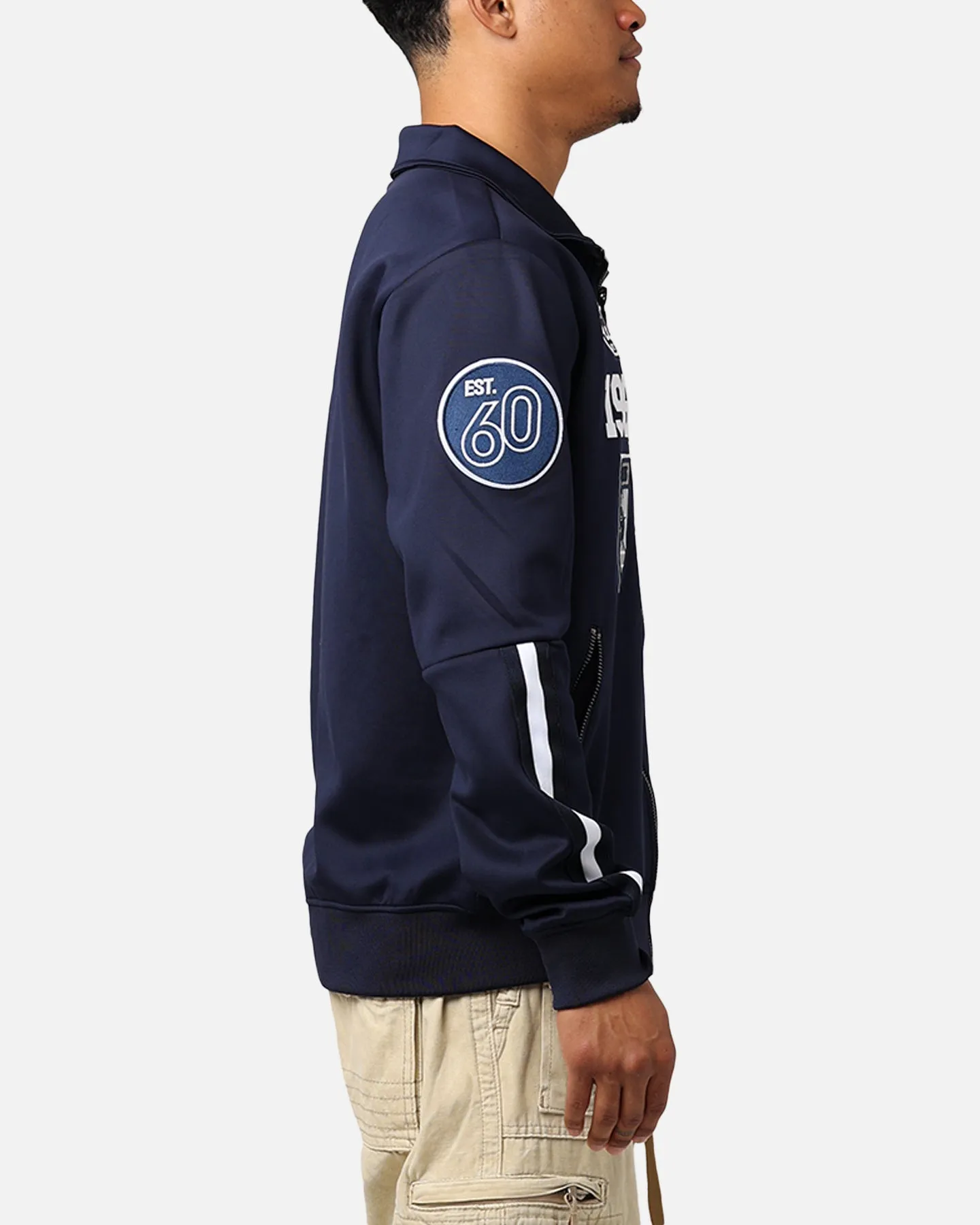 Pro Standard Dallas Cowboys Fast Lane Track Jacket Midnight Navy