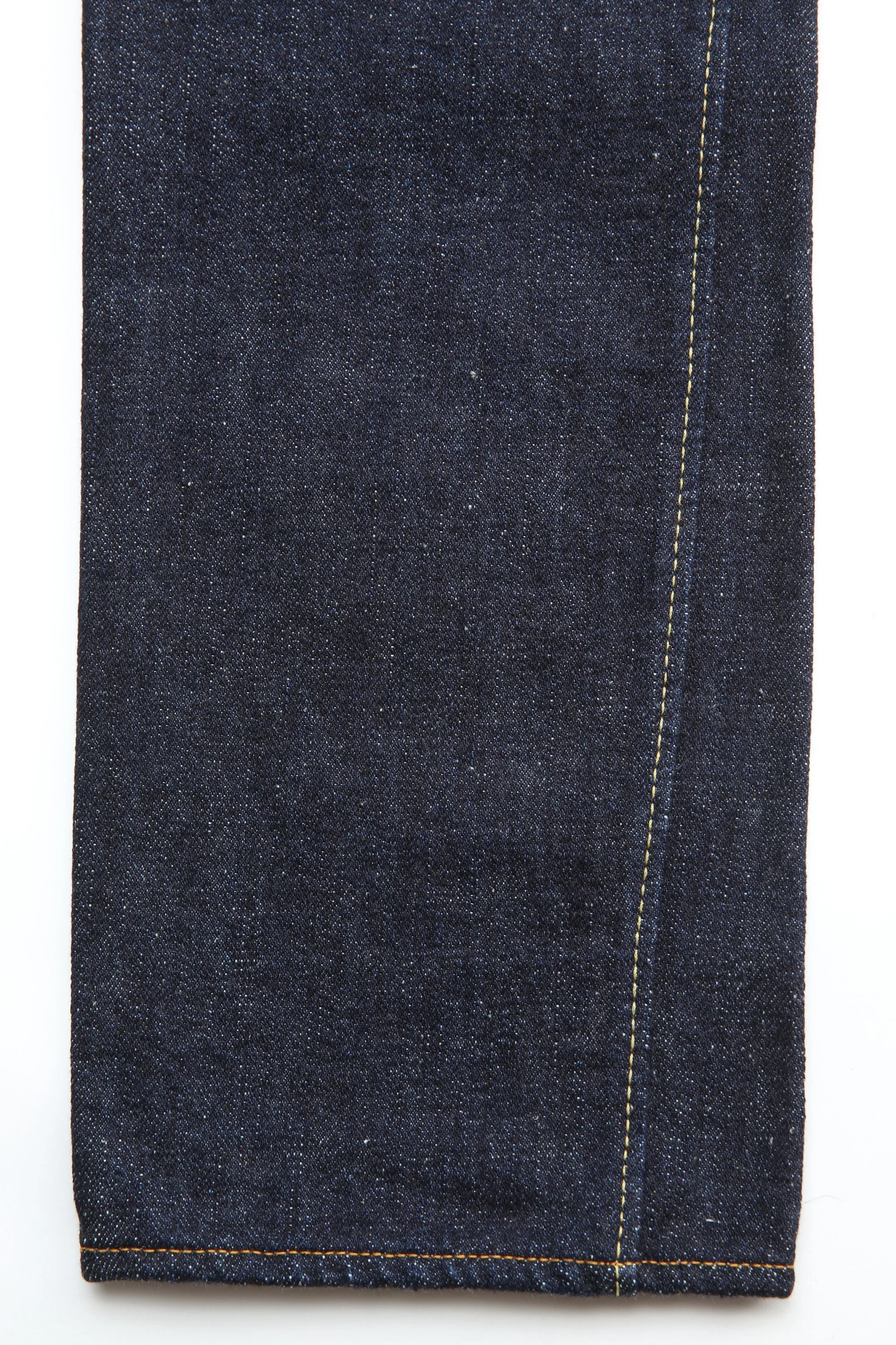 Pure Blue Japan SLB-005 Men's Woven Jeans 16.5oz Slub Denim Slim Straight Wash - Indigo