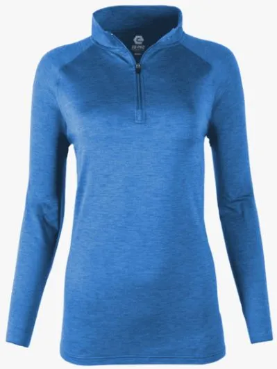 PWP Women's Long Sleeve Quarter Zip Top