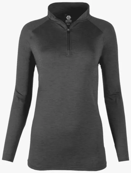 PWP Women's Long Sleeve Quarter Zip Top