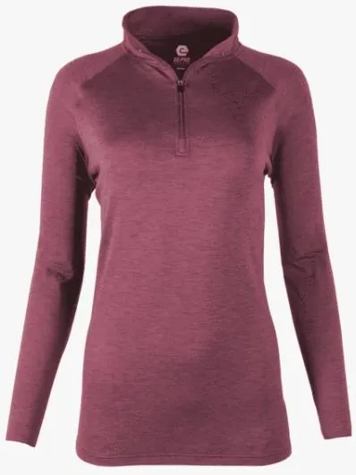 PWP Women's Long Sleeve Quarter Zip Top