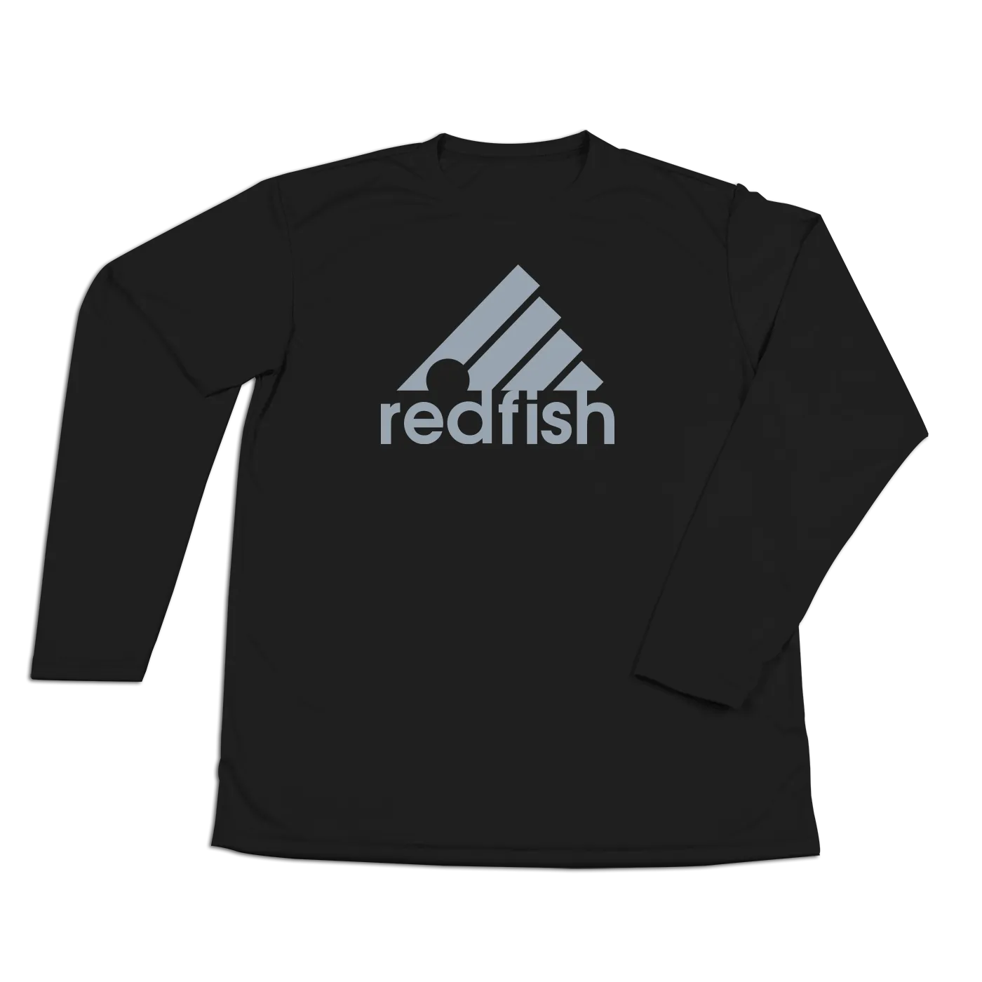 #REDFISH Performance Long Sleeve Shirt - Gray Print