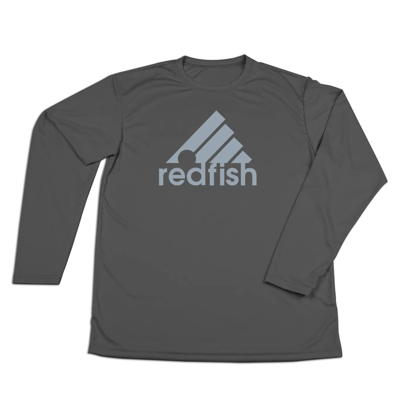 #REDFISH Performance Long Sleeve Shirt - Gray Print