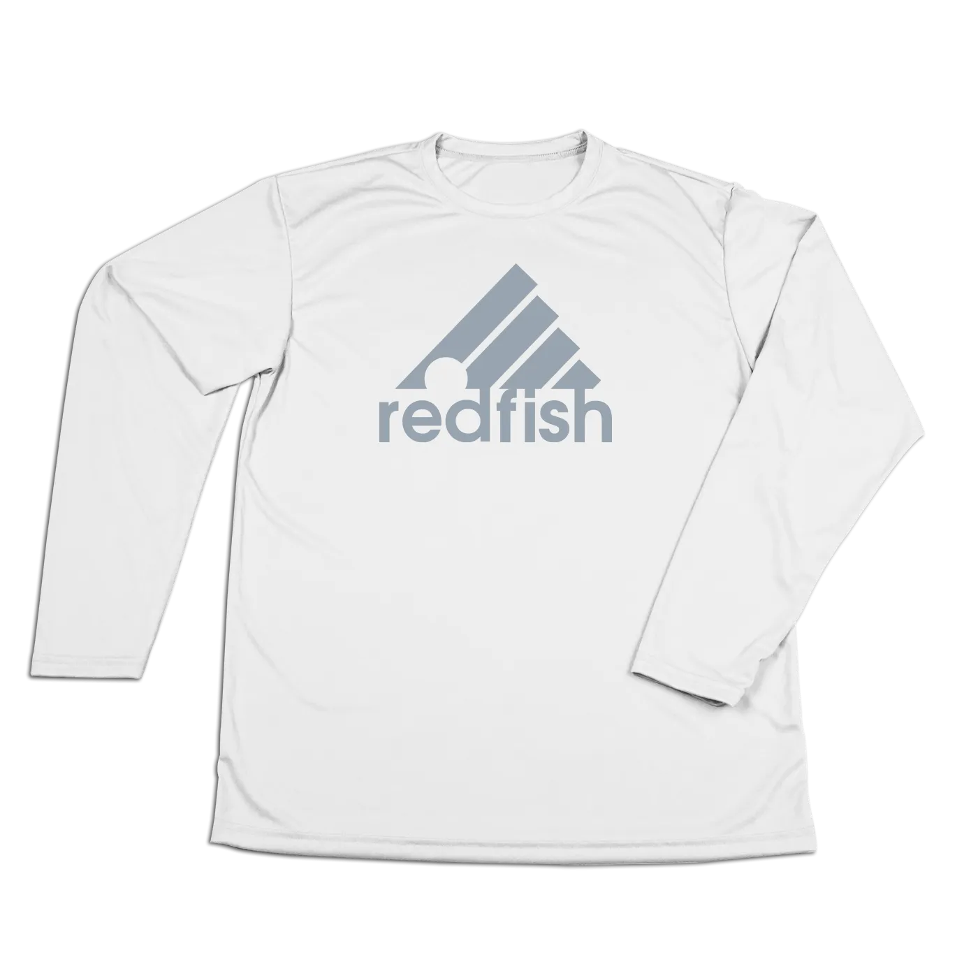 #REDFISH Performance Long Sleeve Shirt - Gray Print