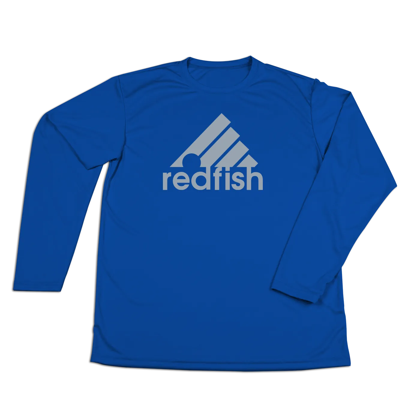 #REDFISH Performance Long Sleeve Shirt - Gray Print