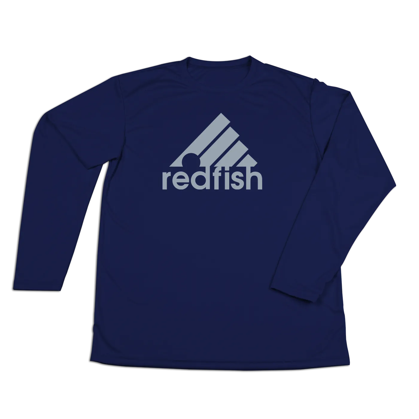 #REDFISH Performance Long Sleeve Shirt - Gray Print