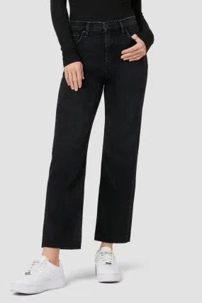 Remi High-Rise Straight Ankle Jean by Hudson Jeans