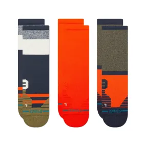 ROUTE MID CREW SOCK 3 PACK