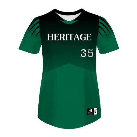 Russell Athletic Ladies Freestyle Sublimated Lightweight Short Sleeve Softball Jersey