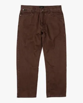 RVCA Reynolds Americana Pant - Chocolate