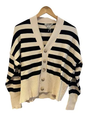 Samantha Striped Long Sleeve Cardigan