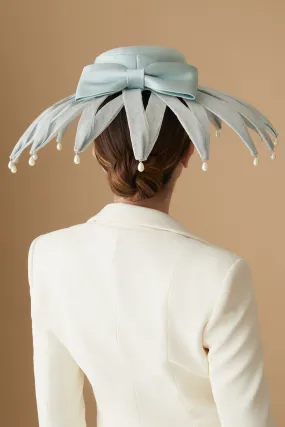 Sencha Duck Egg Wide Brim Hat