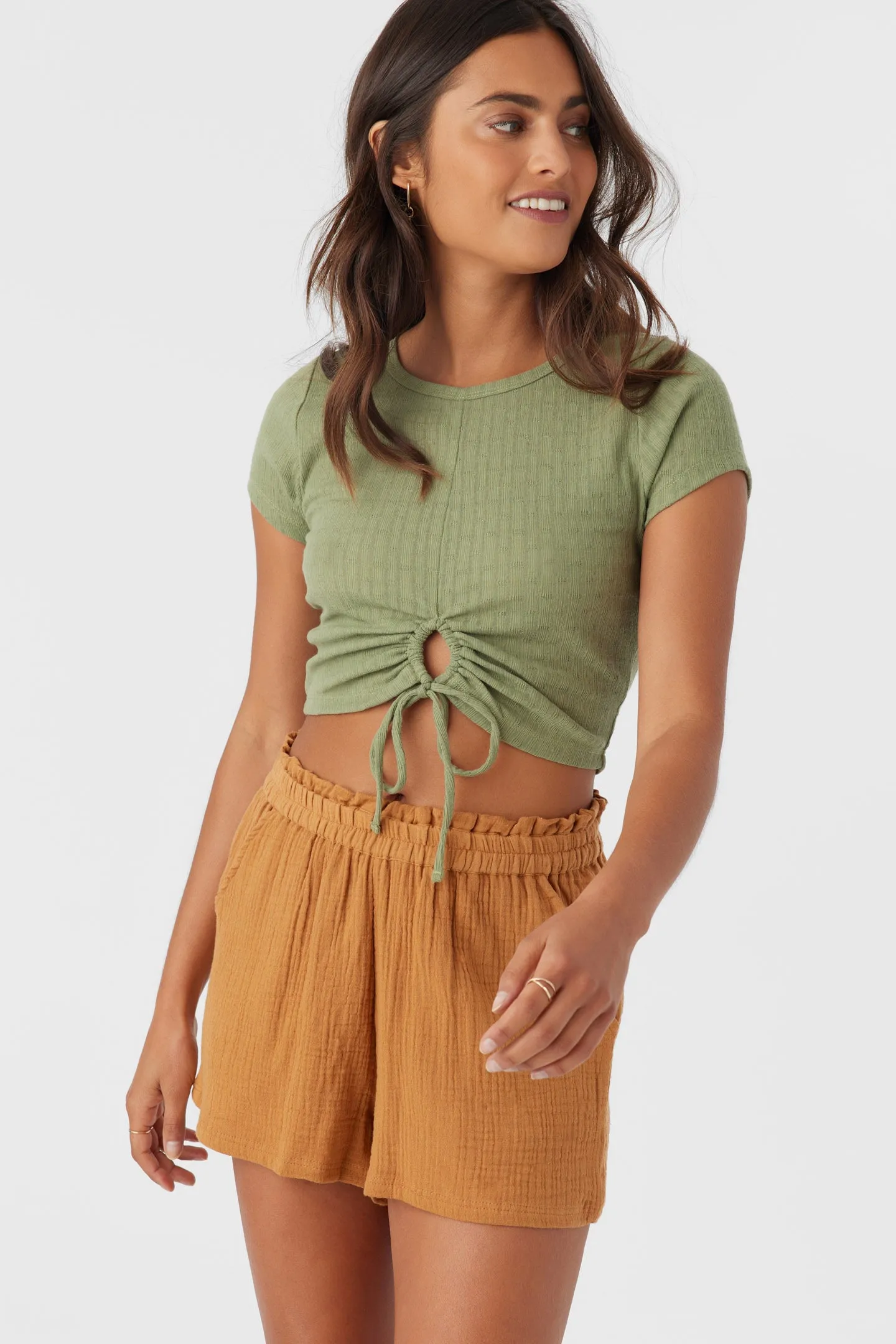 SHELBIE KNIT CROP TOP