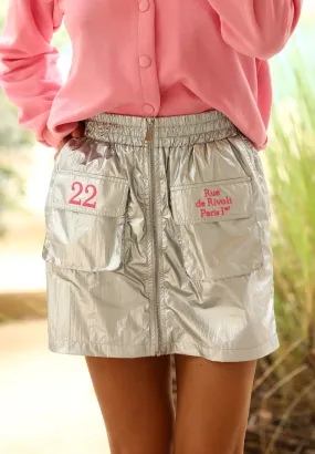 Silver Paris Skirt