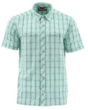 Simms Men's Stone Cold SS Shirt/Aruba Plaid