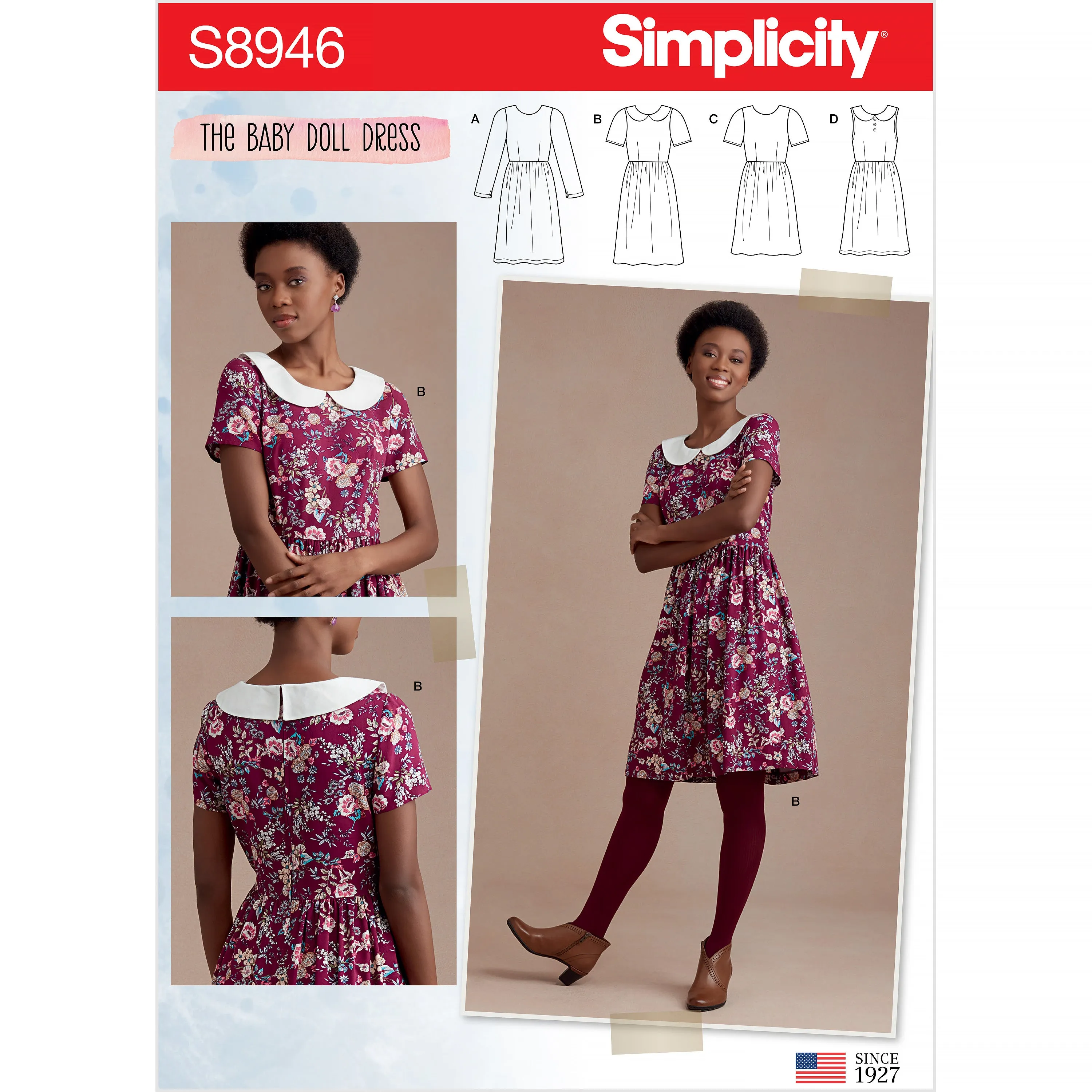 Simplicity Pattern 8946 Misses' Dresses