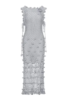 Sofia Silver Handmade Crochet Dress