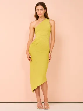 Sovere Escalate Midi Dress in Fern