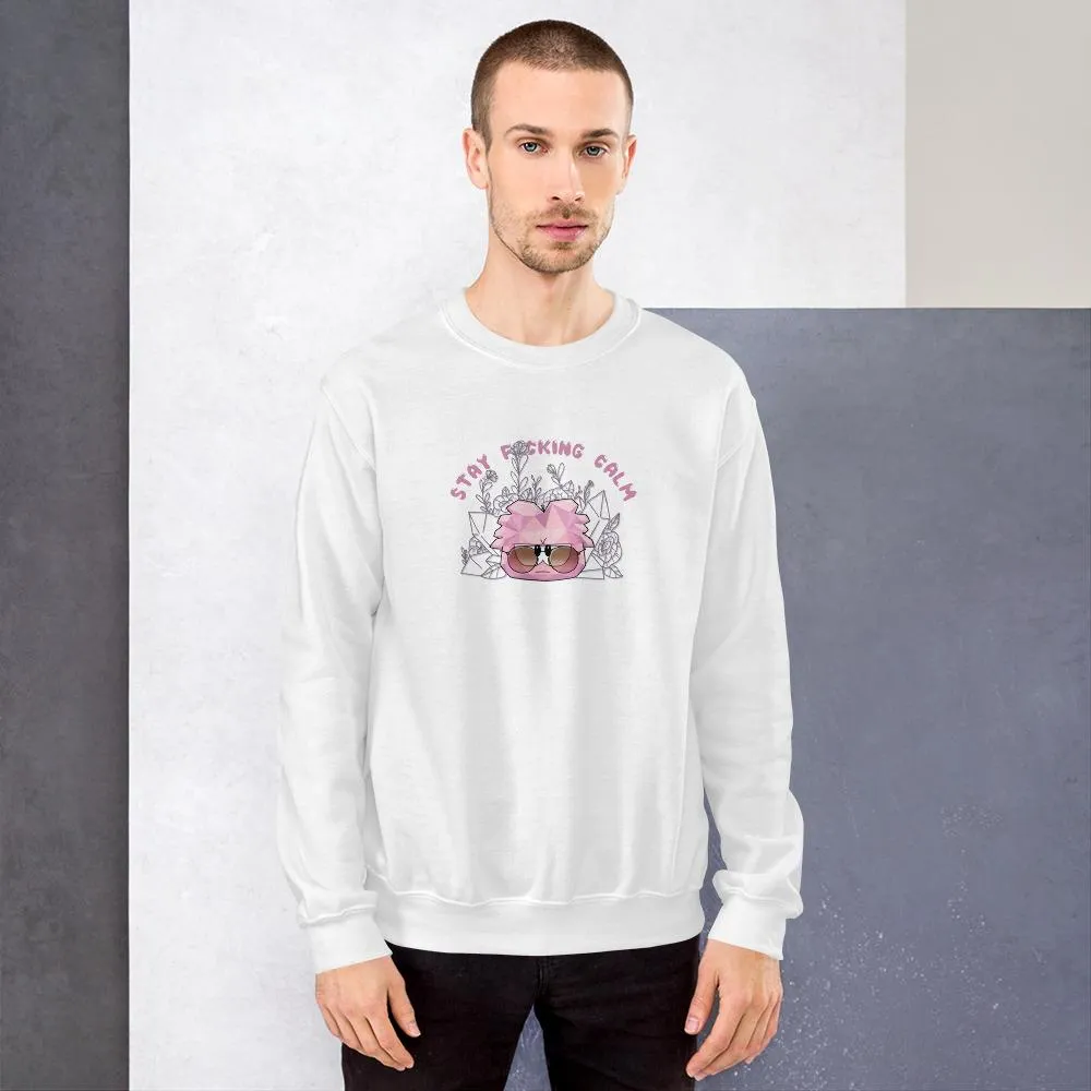 Stay Calm | Unisex Sweatshirt | Club Penguin