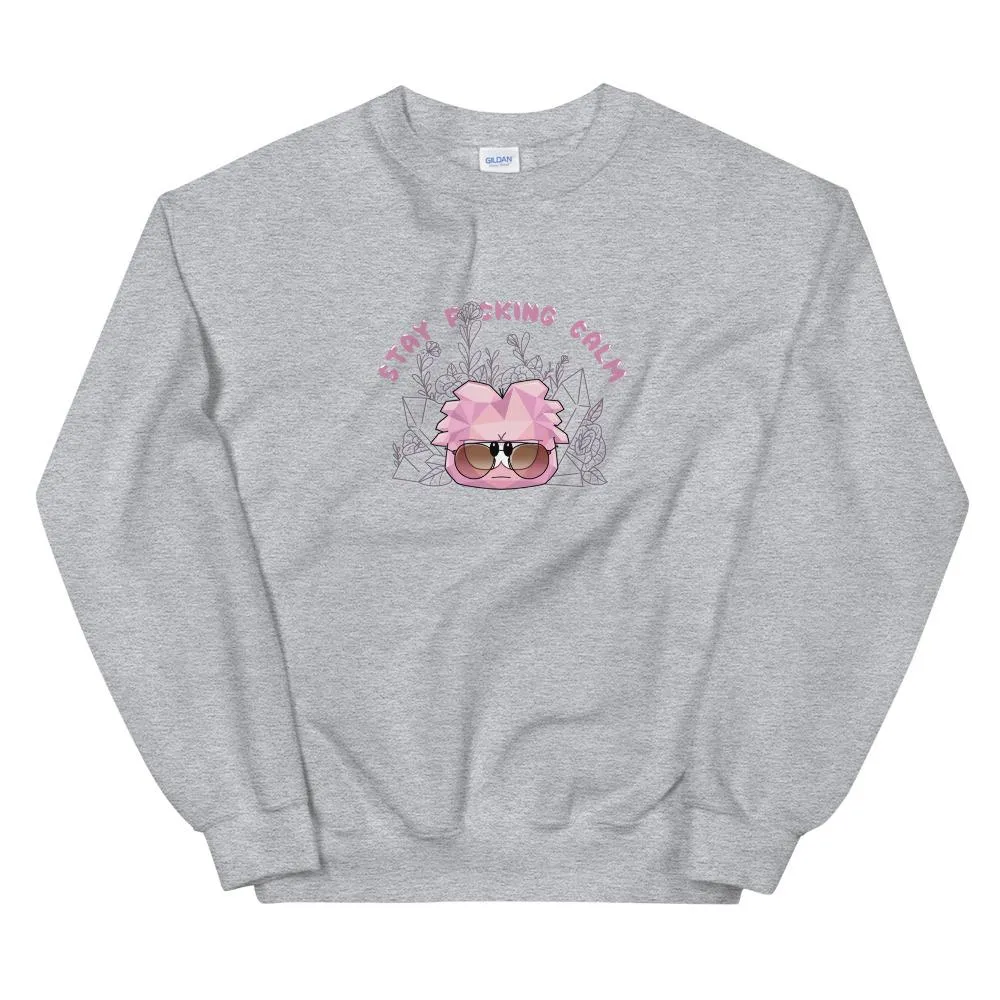 Stay Calm | Unisex Sweatshirt | Club Penguin