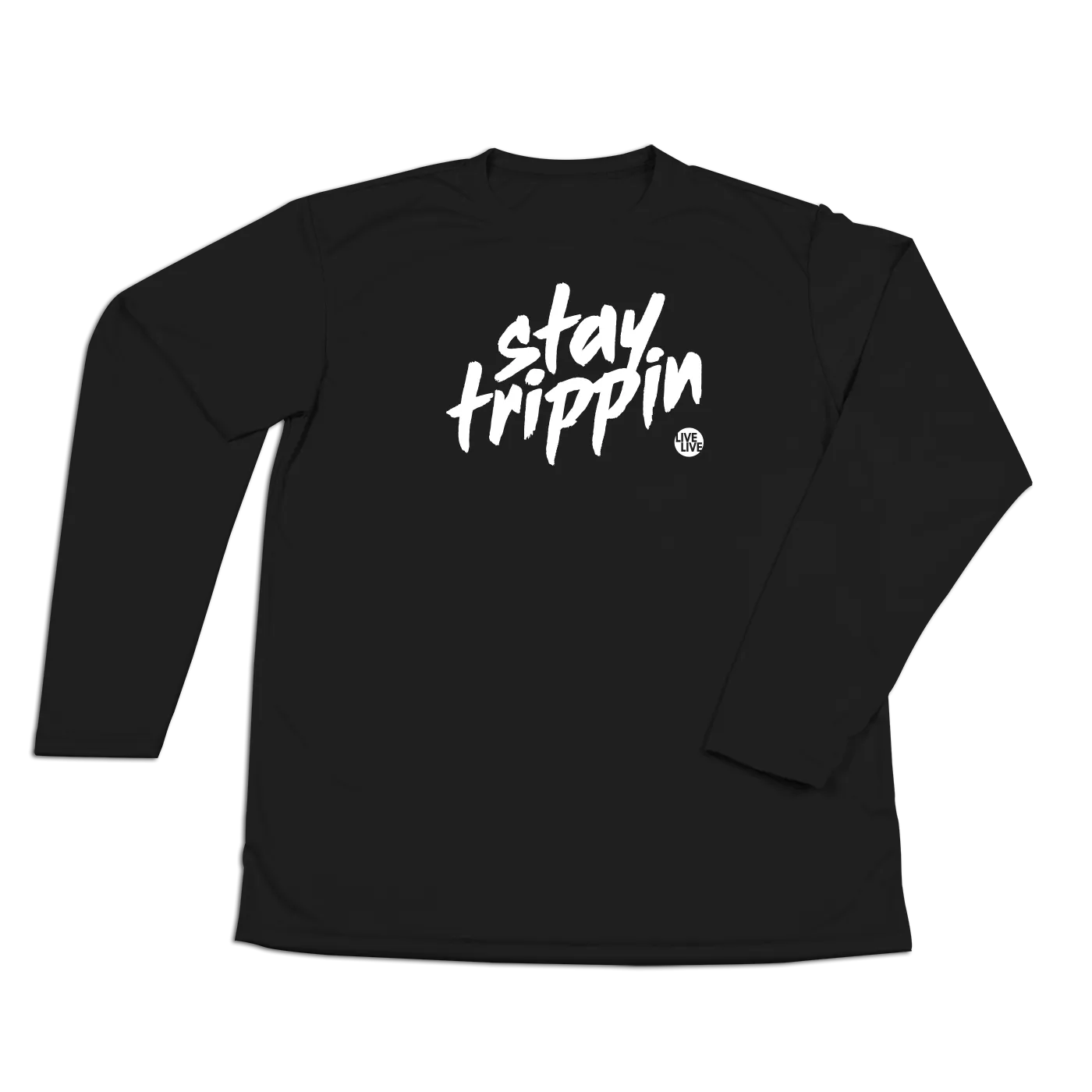 #STAYTRIPPIN Tag Performance Long Sleeve Shirt