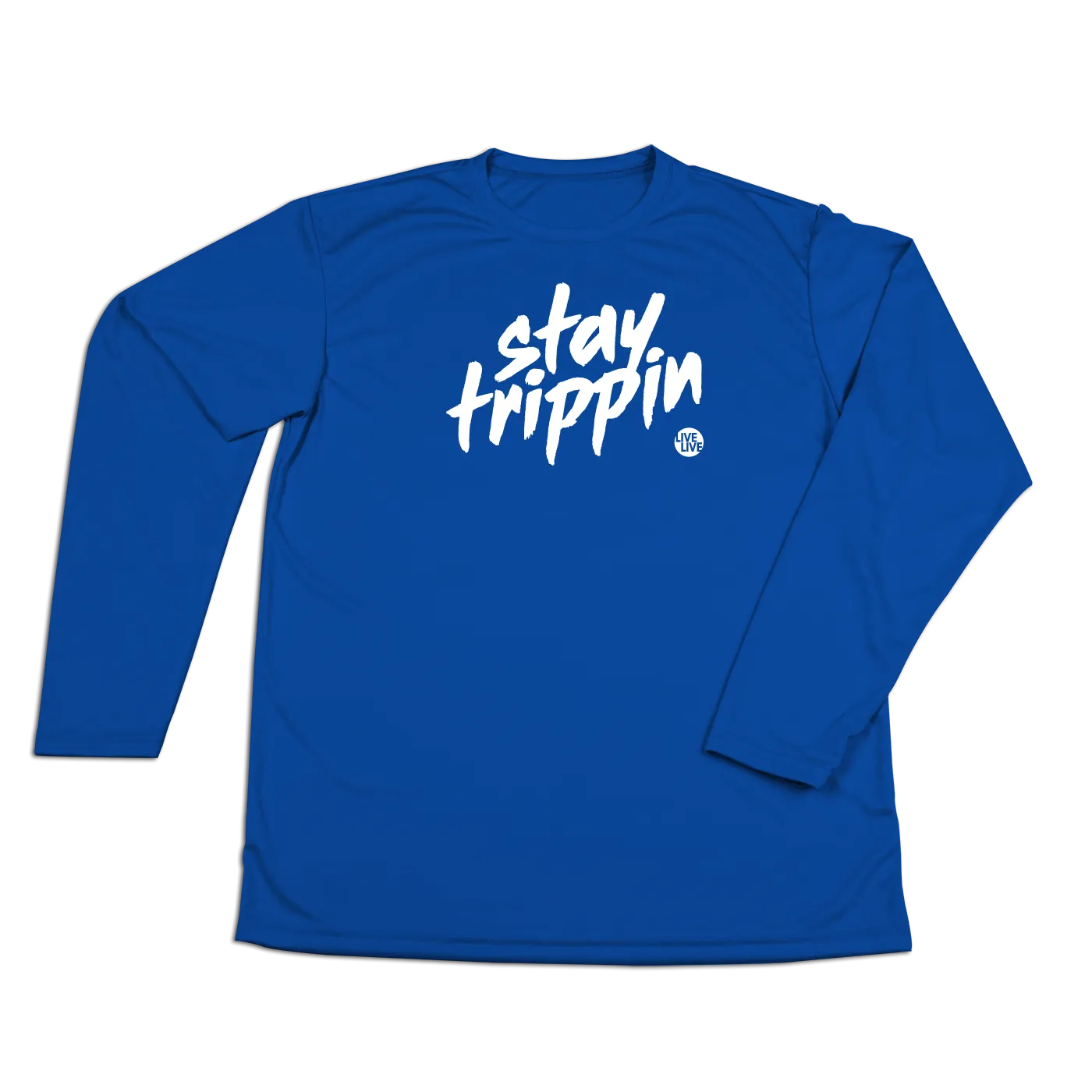 #STAYTRIPPIN Tag Performance Long Sleeve Shirt