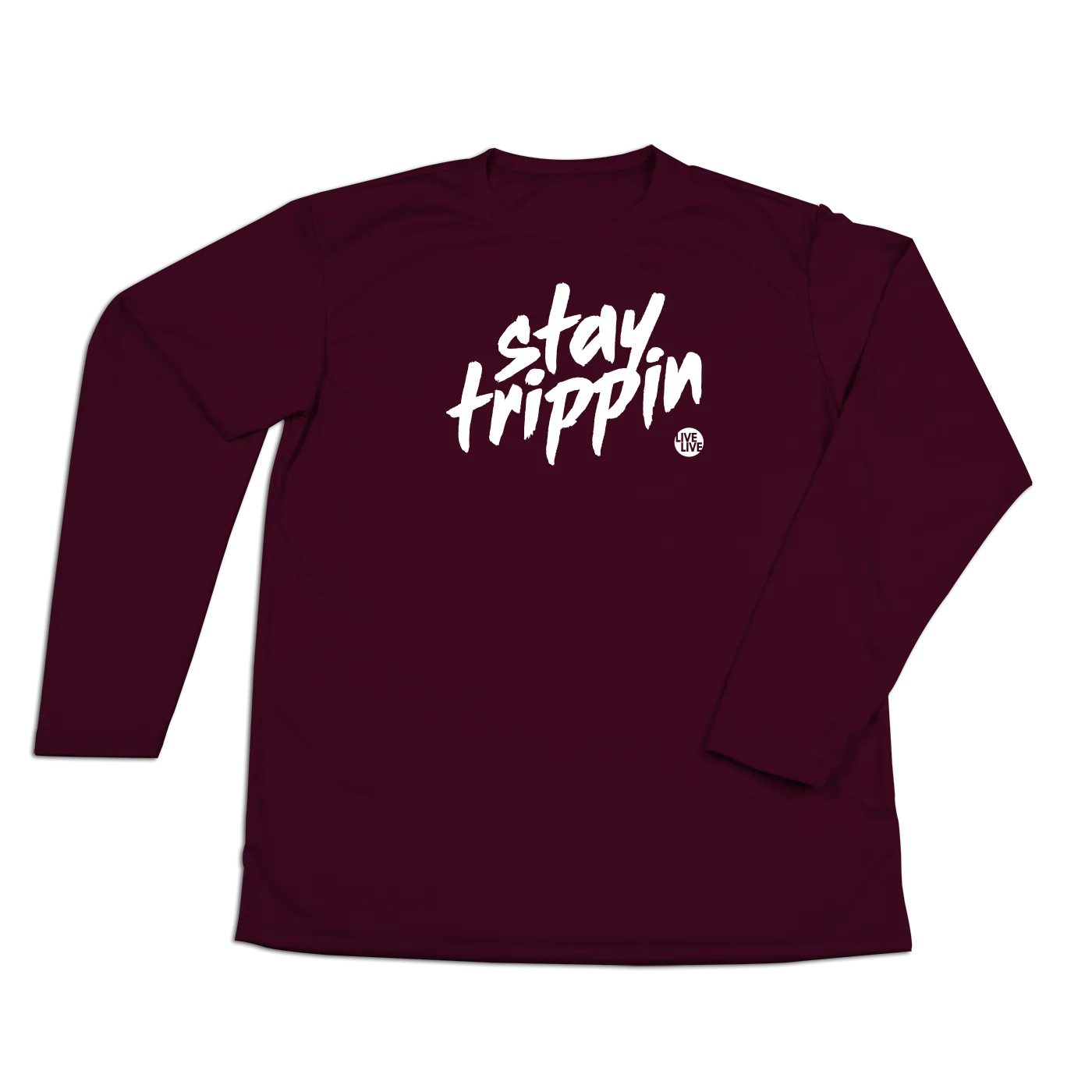 #STAYTRIPPIN Tag Performance Long Sleeve Shirt