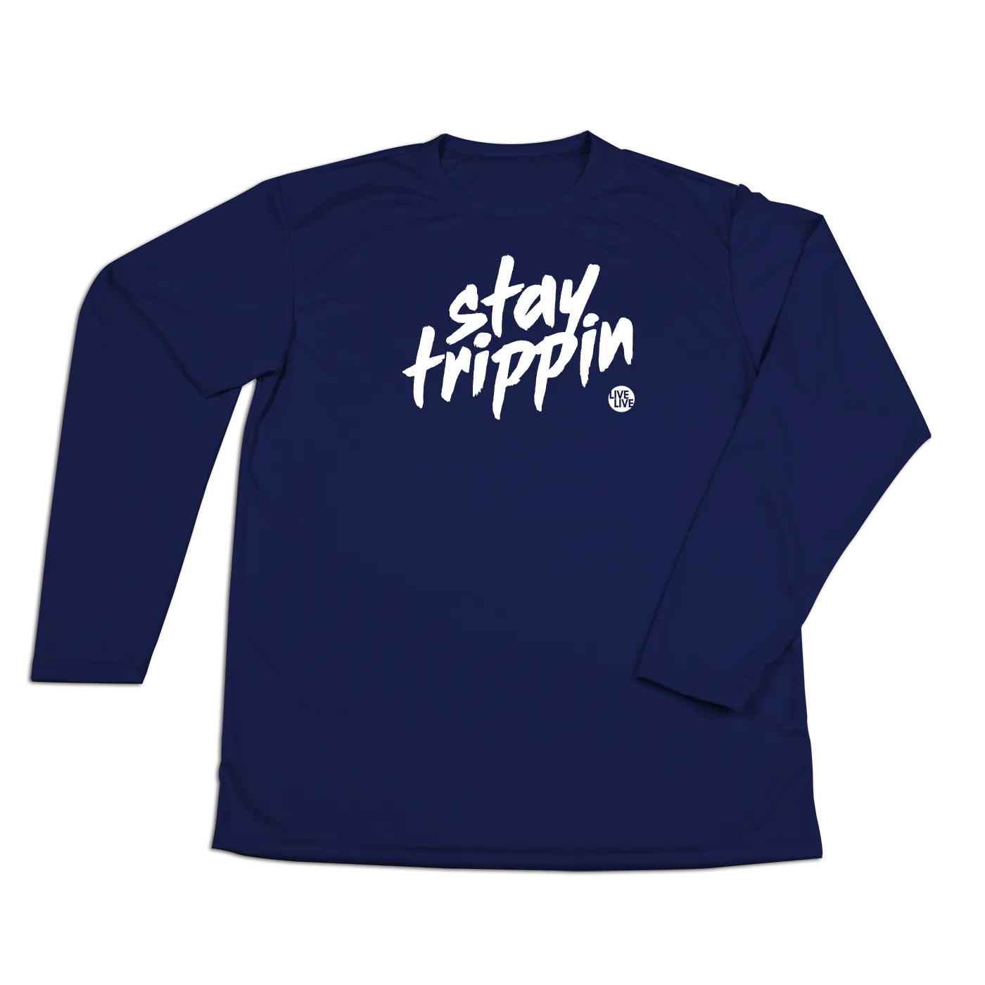 #STAYTRIPPIN Tag Performance Long Sleeve Shirt