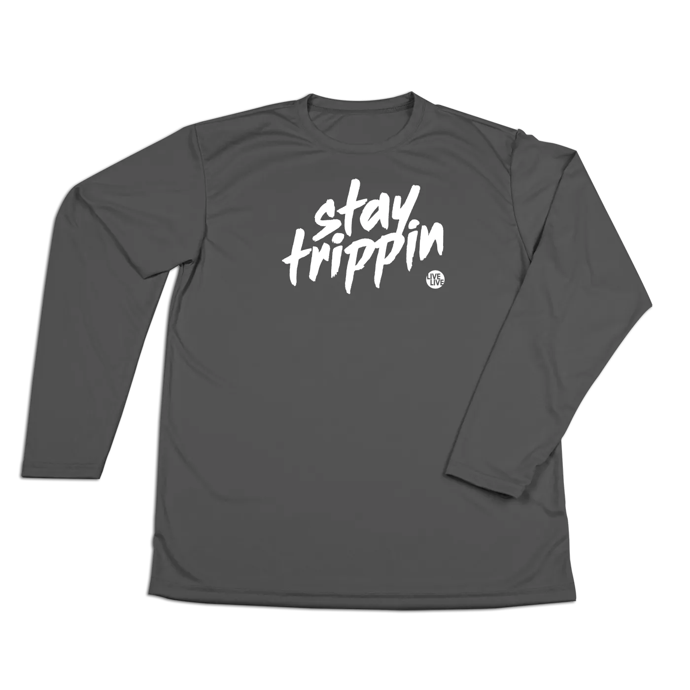 #STAYTRIPPIN Tag Performance Long Sleeve Shirt