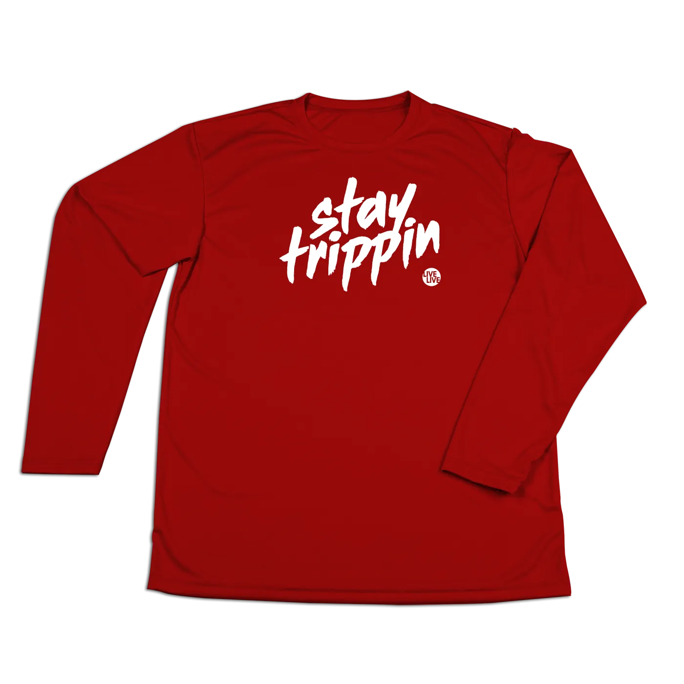 #STAYTRIPPIN Tag Performance Long Sleeve Shirt