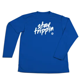 #STAYTRIPPIN TAG YOUTH Performance Long Sleeve Shirt