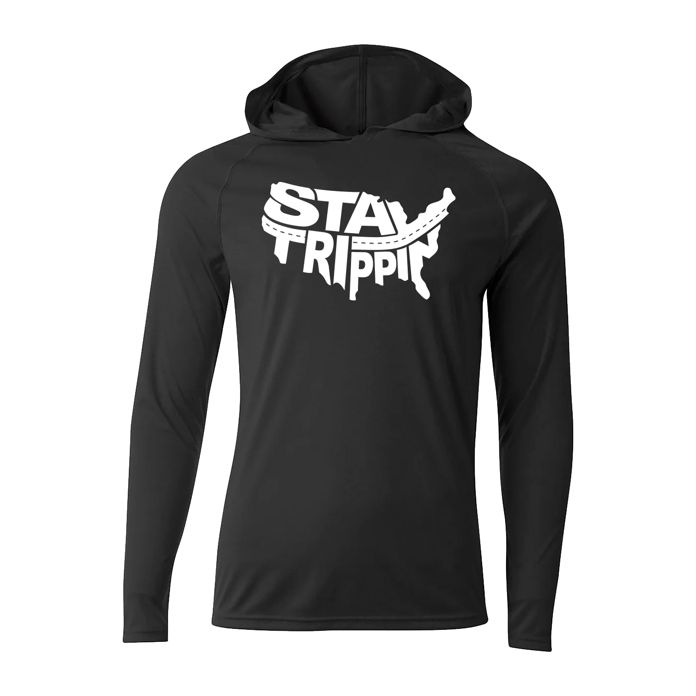 #STAYTRIPPIN USA Performance Long Sleeve Hoodie