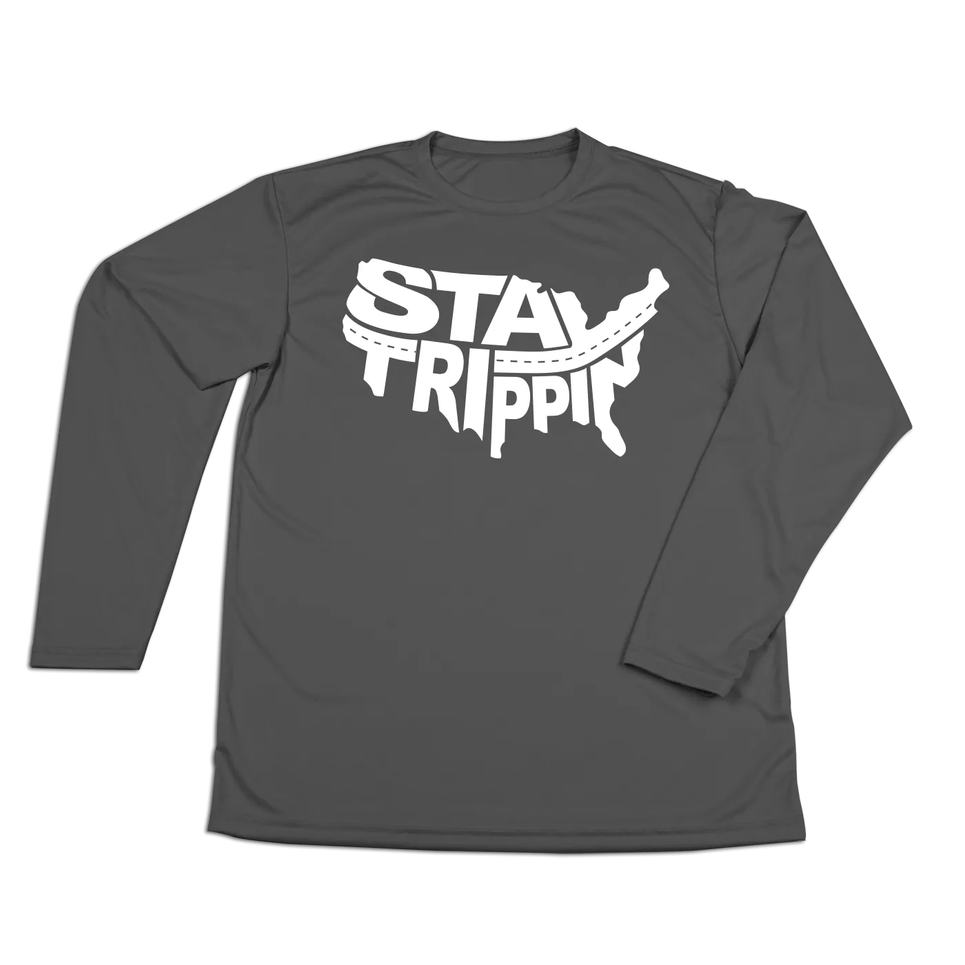 #STAYTRIPPIN USA Performance Long Sleeve Shirt