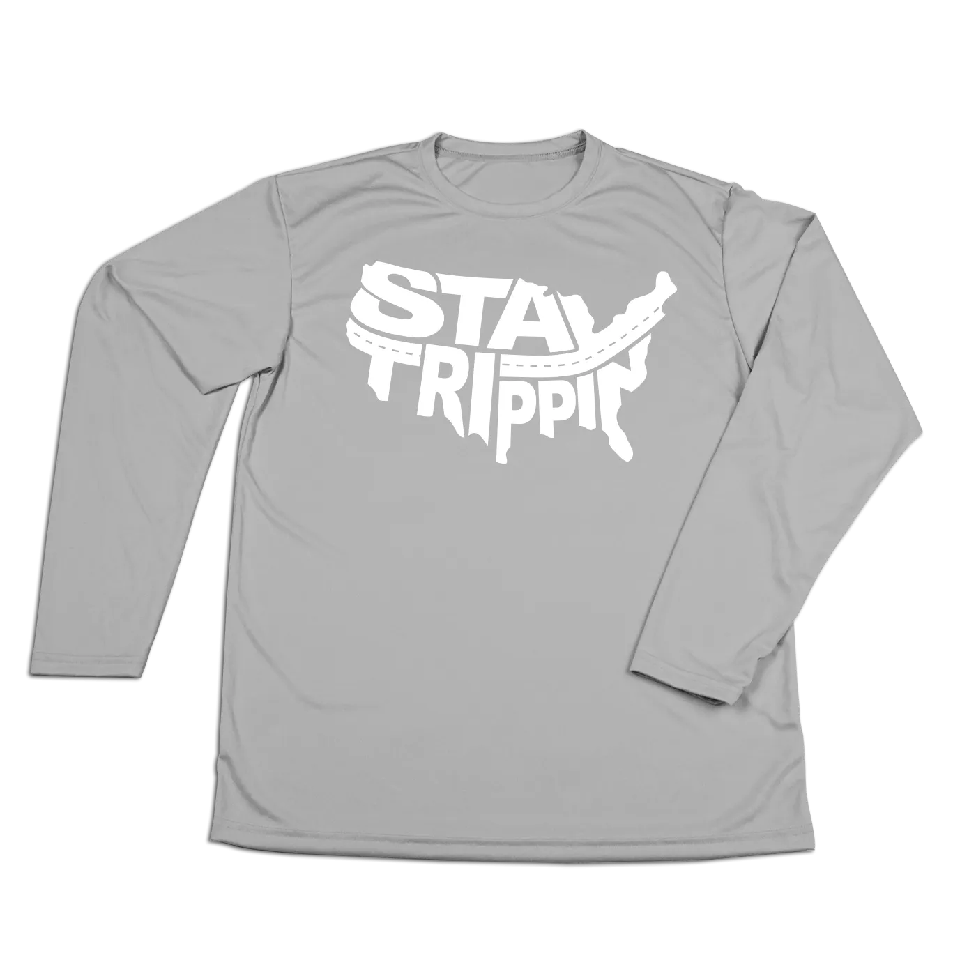 #STAYTRIPPIN USA Performance Long Sleeve Shirt